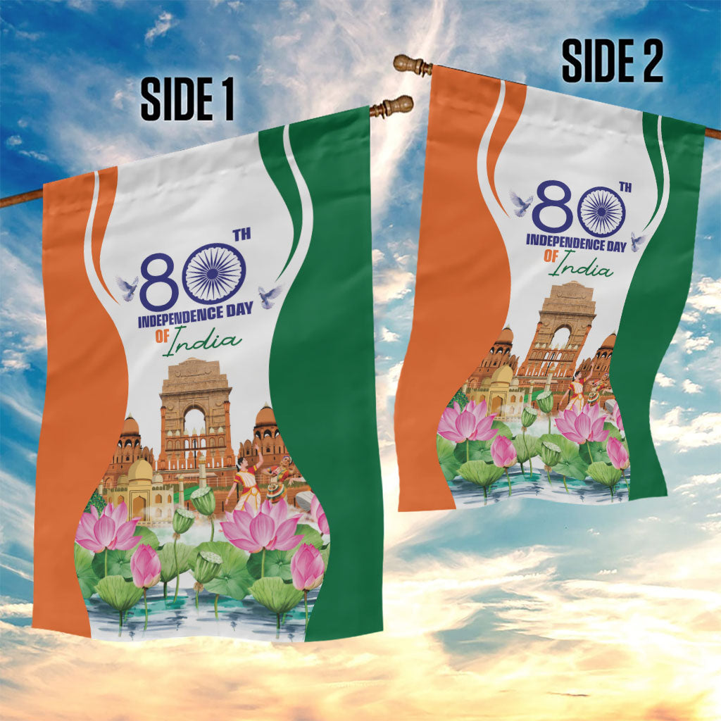 Jai Hind India Garden Flag Happy 80th Independence Day