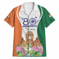 Jai Hind India Hawaiian Shirt Happy 80th Independence Day