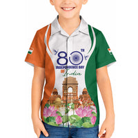 Jai Hind India Hawaiian Shirt Happy 80th Independence Day