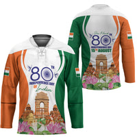 Jai Hind India Hockey Jersey Happy 80th Independence Day