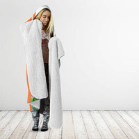 Jai Hind India Hooded Blanket Happy 80th Independence Day