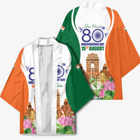 Jai Hind India Kimono Happy 80th Independence Day