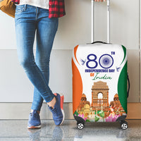 Jai Hind India Luggage Cover Happy 80th Independence Day