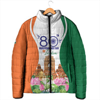 Jai Hind India Padded Jacket Happy 80th Independence Day
