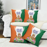 Jai Hind India Pillow Cover Happy 80th Independence Day