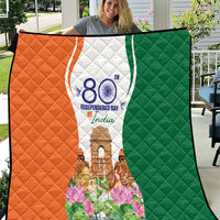 Jai Hind India Quilt Happy 80th Independence Day