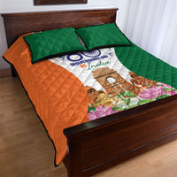 Jai Hind India Quilt Bed Set Happy 80th Independence Day