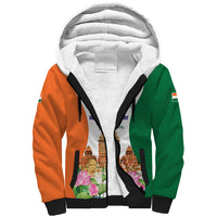 Jai Hind India Sherpa Hoodie Happy 80th Independence Day