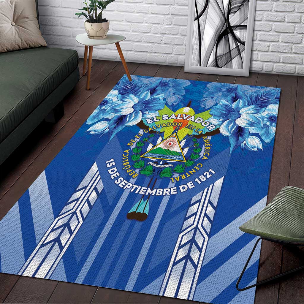 Viva El Salvador Area Rug Happy Independence Day - Wonder Print Shop