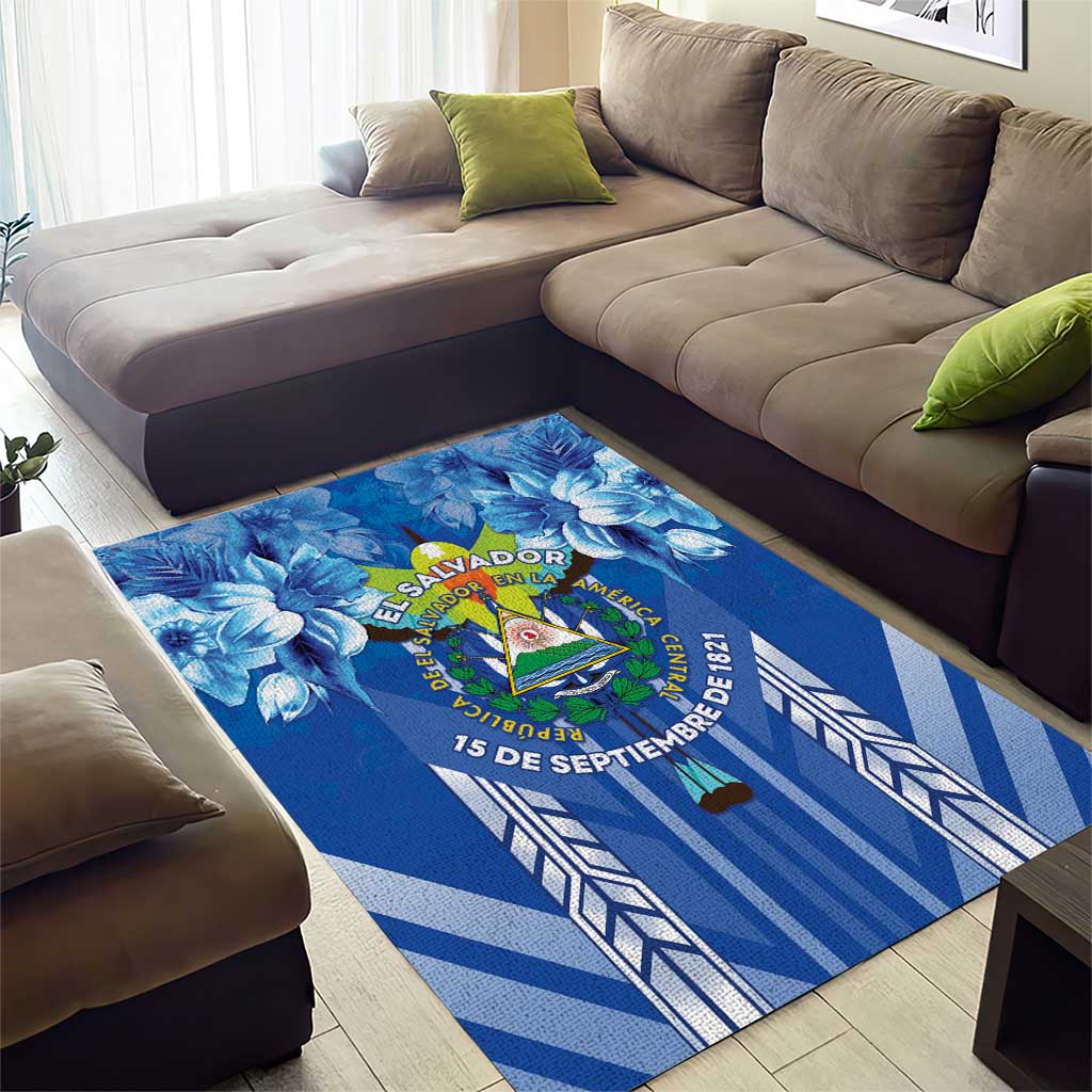 Viva El Salvador Area Rug Happy Independence Day - Wonder Print Shop