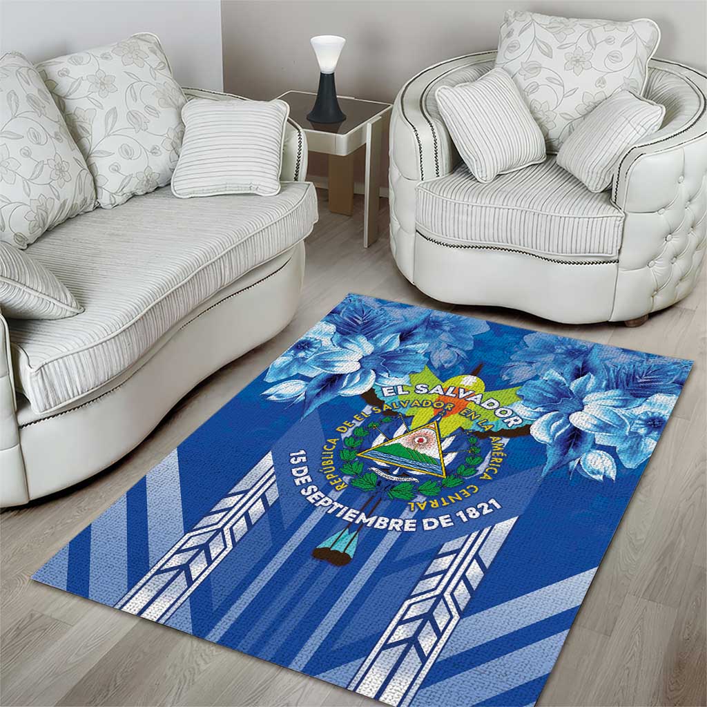 Viva El Salvador Area Rug Happy Independence Day - Wonder Print Shop