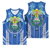 Viva El Salvador Basketball Jersey Happy Independence Day - Wonder Print Shop