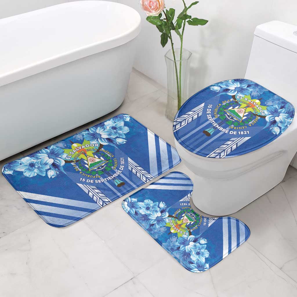 Viva El Salvador Bathroom Set Happy Independence Day - Wonder Print Shop