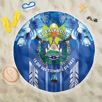 Viva El Salvador Beach Blanket Happy Independence Day - Wonder Print Shop