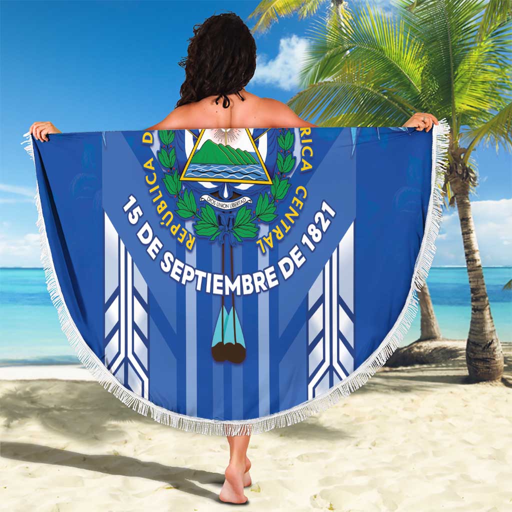 Viva El Salvador Beach Blanket Happy Independence Day - Wonder Print Shop