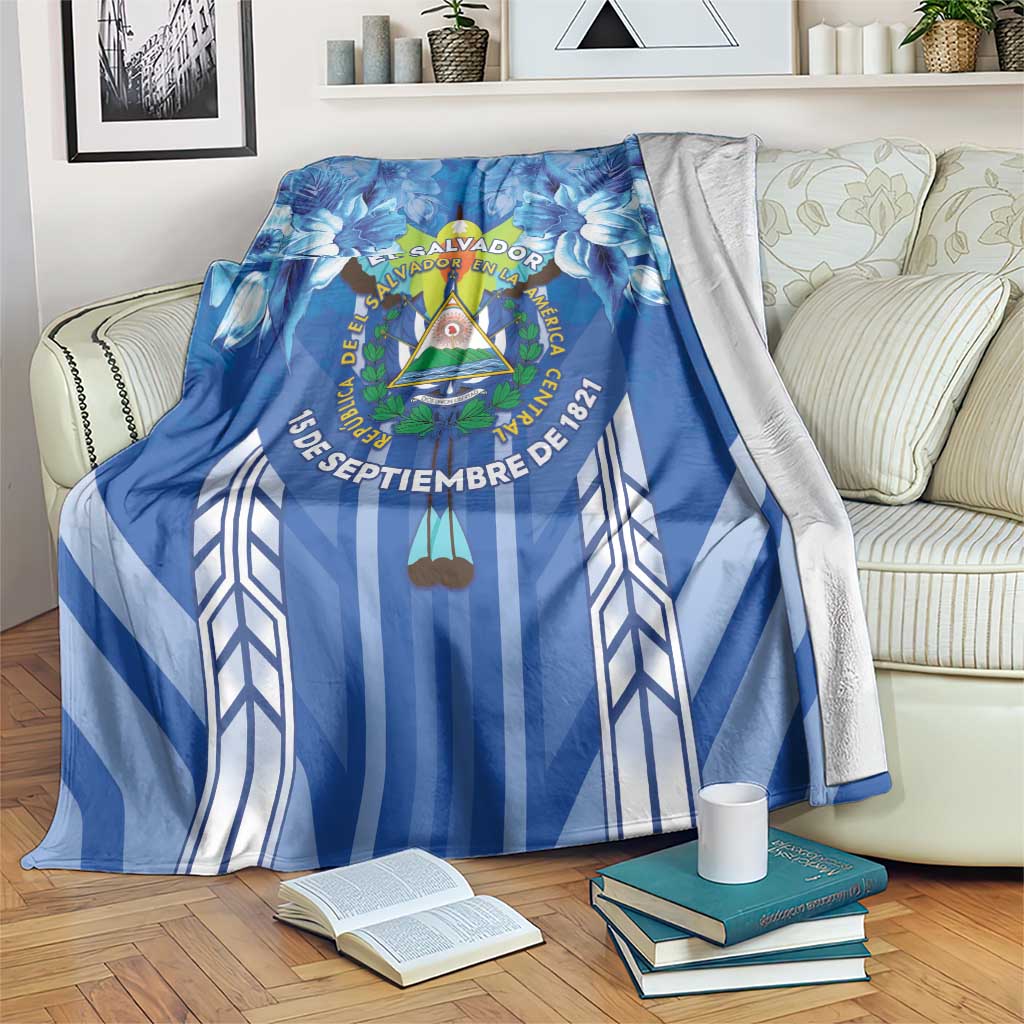 Viva El Salvador Blanket Happy Independence Day - Wonder Print Shop