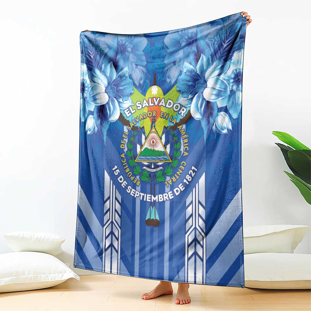 Viva El Salvador Blanket Happy Independence Day - Wonder Print Shop