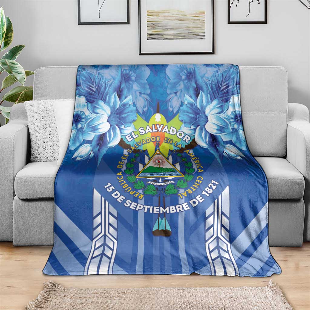 Viva El Salvador Blanket Happy Independence Day - Wonder Print Shop