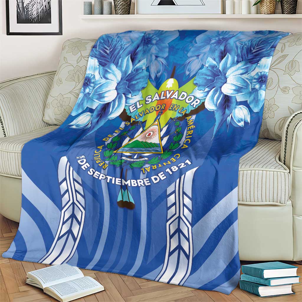 Viva El Salvador Blanket Happy Independence Day - Wonder Print Shop