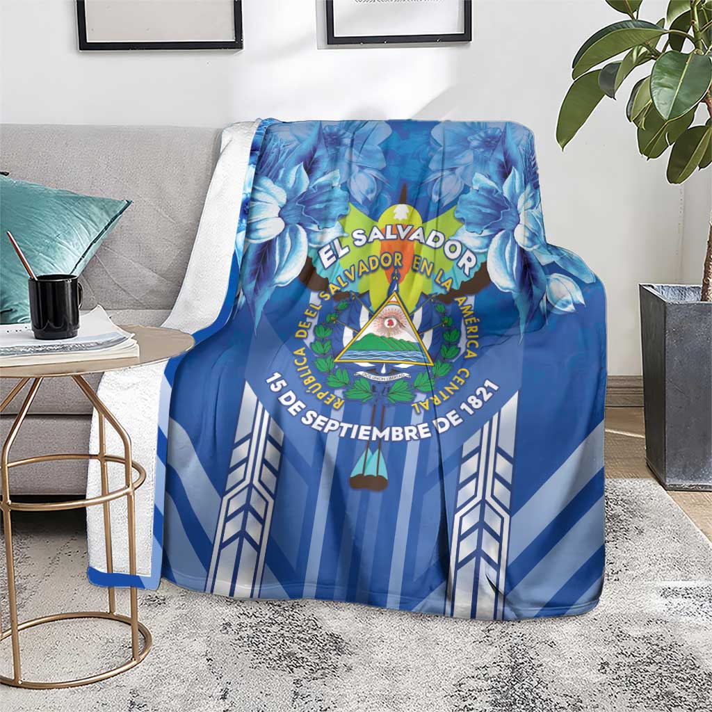 Viva El Salvador Blanket Happy Independence Day - Wonder Print Shop