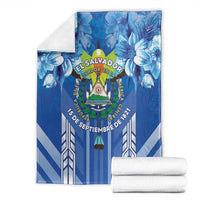 Viva El Salvador Blanket Happy Independence Day - Wonder Print Shop