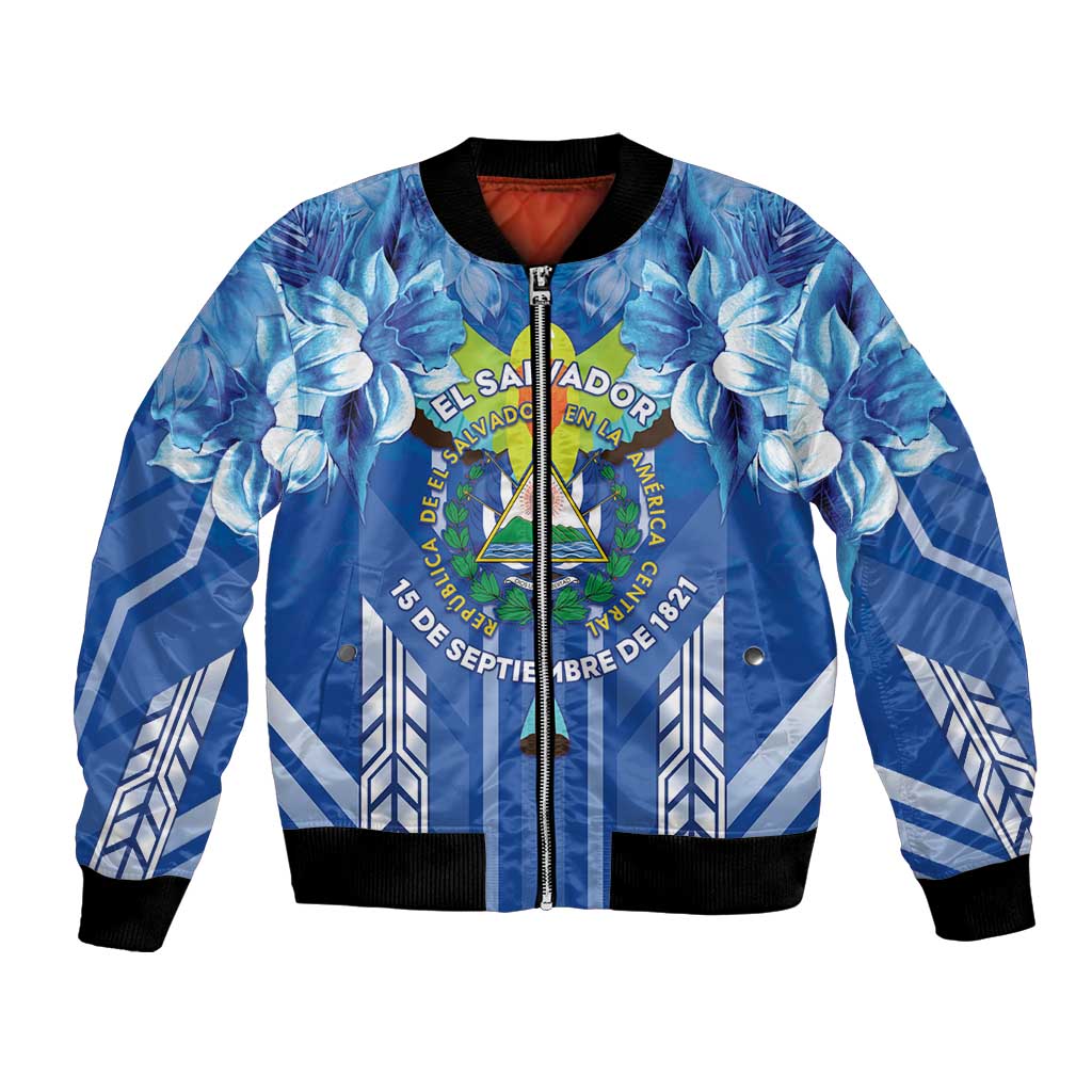 Viva El Salvador Bomber Jacket Happy Independence Day - Wonder Print Shop