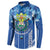 Viva El Salvador Button Sweatshirt Happy Independence Day - Wonder Print Shop
