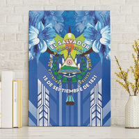 Viva El Salvador Canvas Wall Art Happy Independence Day - Wonder Print Shop