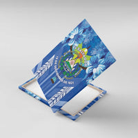 Viva El Salvador Canvas Wall Art Happy Independence Day - Wonder Print Shop