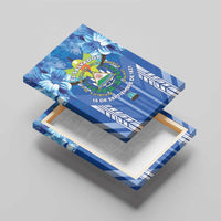 Viva El Salvador Canvas Wall Art Happy Independence Day - Wonder Print Shop