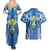 Viva El Salvador Couples Matching Summer Maxi Dress and Hawaiian Shirt Happy Independence Day - Wonder Print Shop