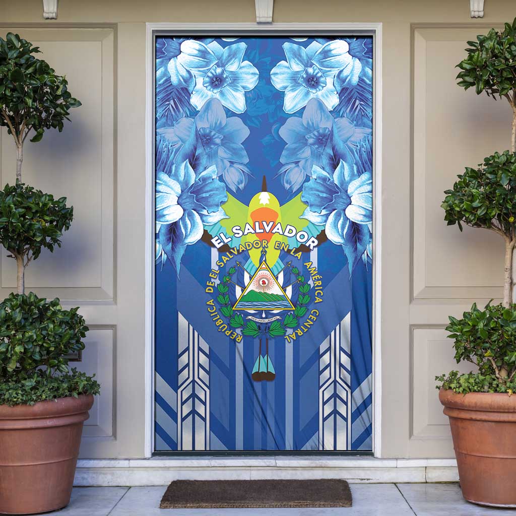 Viva El Salvador Door Cover Happy Independence Day - Wonder Print Shop