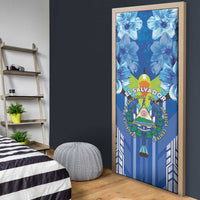 Viva El Salvador Door Cover Happy Independence Day - Wonder Print Shop