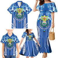 Viva El Salvador Family Matching Mermaid Dress and Hawaiian Shirt Happy Independence Day - Wonder Print Shop