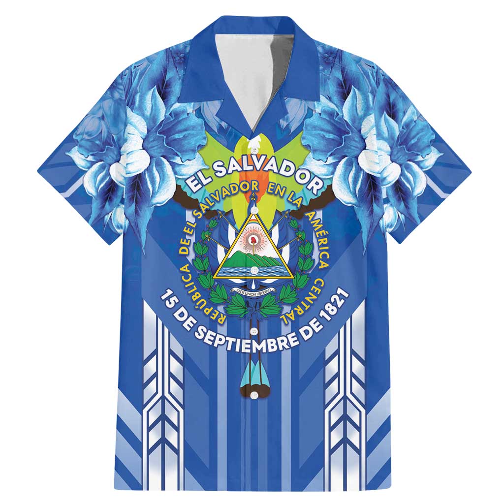 Viva El Salvador Family Matching Mermaid Dress and Hawaiian Shirt Happy Independence Day - Wonder Print Shop