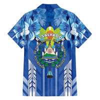 Viva El Salvador Family Matching Short Sleeve Bodycon Dress and Hawaiian Shirt Happy Independence Day - Wonder Print Shop