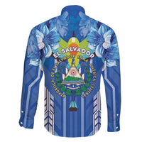 Viva El Salvador Family Matching Short Sleeve Bodycon Dress and Hawaiian Shirt Happy Independence Day - Wonder Print Shop