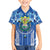 Viva El Salvador Family Matching Short Sleeve Bodycon Dress and Hawaiian Shirt Happy Independence Day - Wonder Print Shop