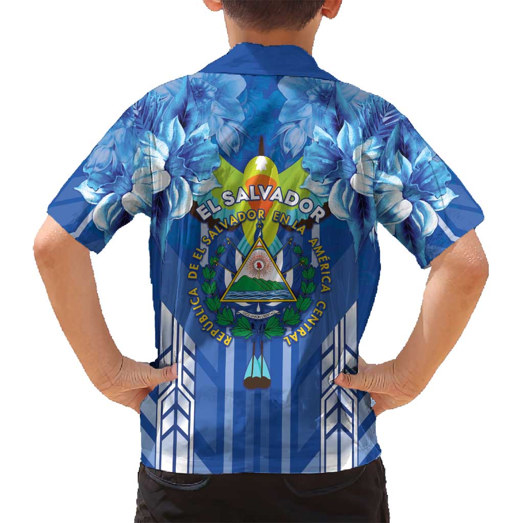 Viva El Salvador Family Matching Summer Maxi Dress and Hawaiian Shirt Happy Independence Day - Wonder Print Shop