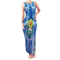 Viva El Salvador Family Matching Tank Maxi Dress and Hawaiian Shirt Happy Independence Day - Wonder Print Shop