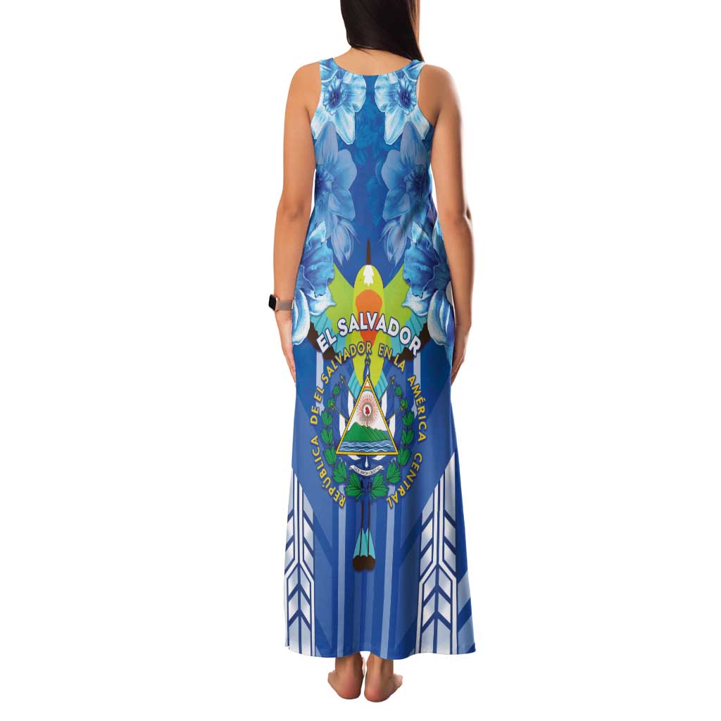 Viva El Salvador Family Matching Tank Maxi Dress and Hawaiian Shirt Happy Independence Day - Wonder Print Shop