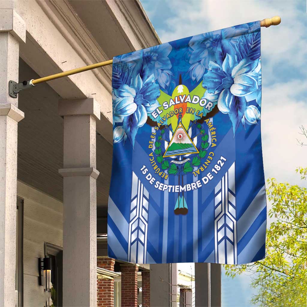 Viva El Salvador Garden Flag Happy Independence Day - Wonder Print Shop