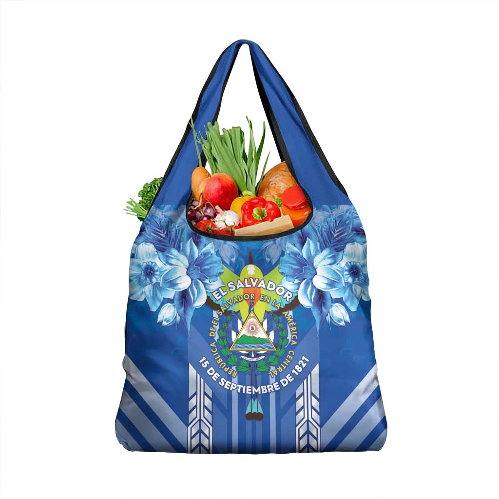 Viva El Salvador Grocery Bag Happy Independence Day - Wonder Print Shop