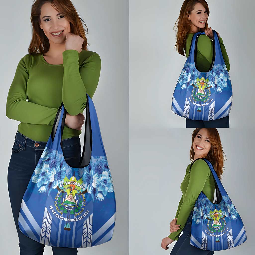 Viva El Salvador Grocery Bag Happy Independence Day - Wonder Print Shop