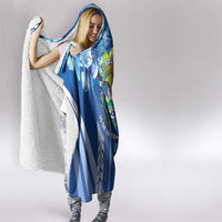 Viva El Salvador Hooded Blanket Happy Independence Day - Wonder Print Shop