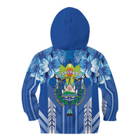 Viva El Salvador Kid Hoodie Happy Independence Day - Wonder Print Shop