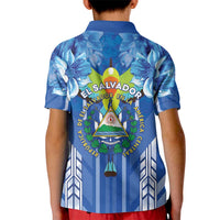 Viva El Salvador Kid Polo Shirt Happy Independence Day - Wonder Print Shop