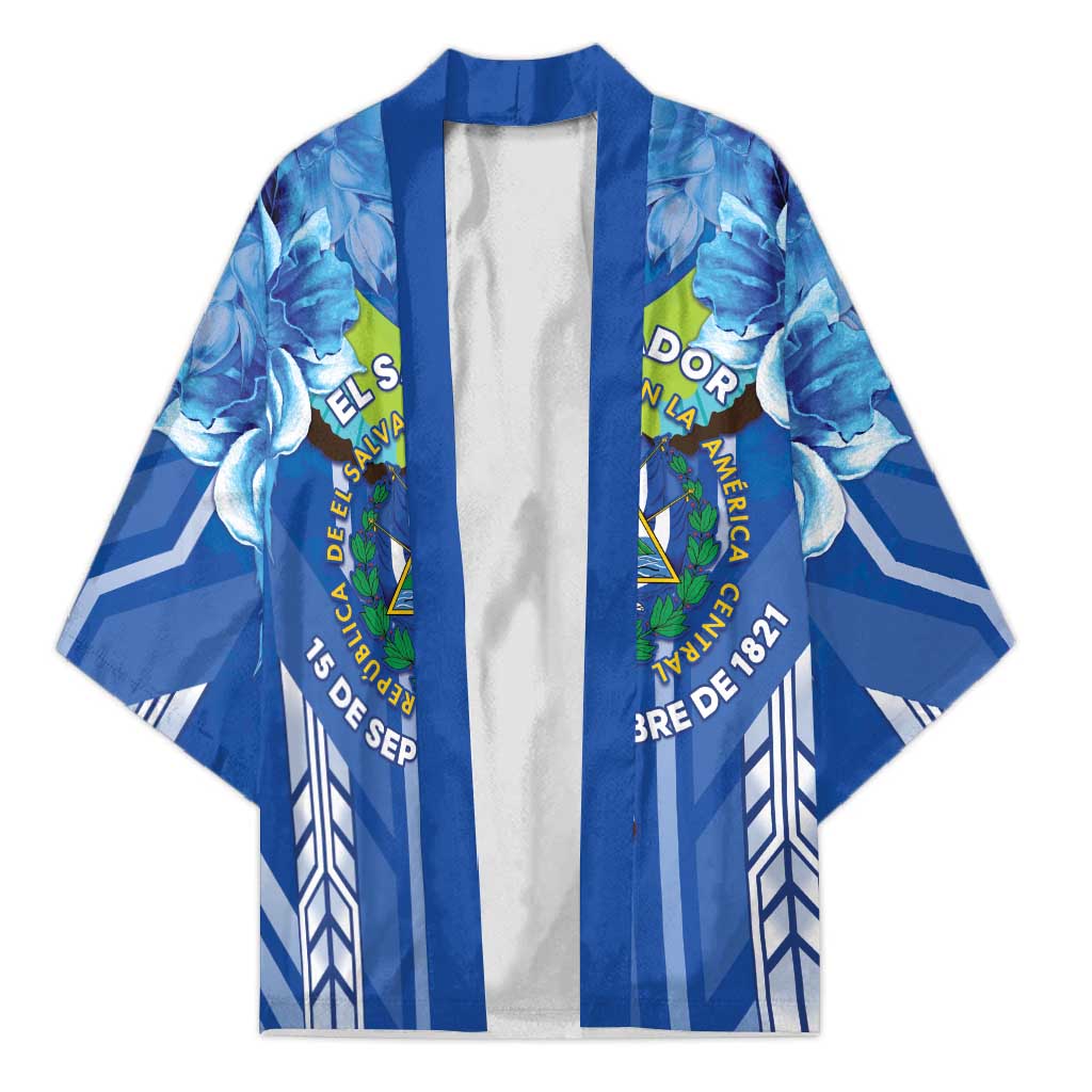 Viva El Salvador Kimono Happy Independence Day - Wonder Print Shop