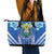 Viva El Salvador Leather Tote Bag Happy Independence Day - Wonder Print Shop