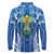 Viva El Salvador Long Sleeve Polo Shirt Happy Independence Day - Wonder Print Shop